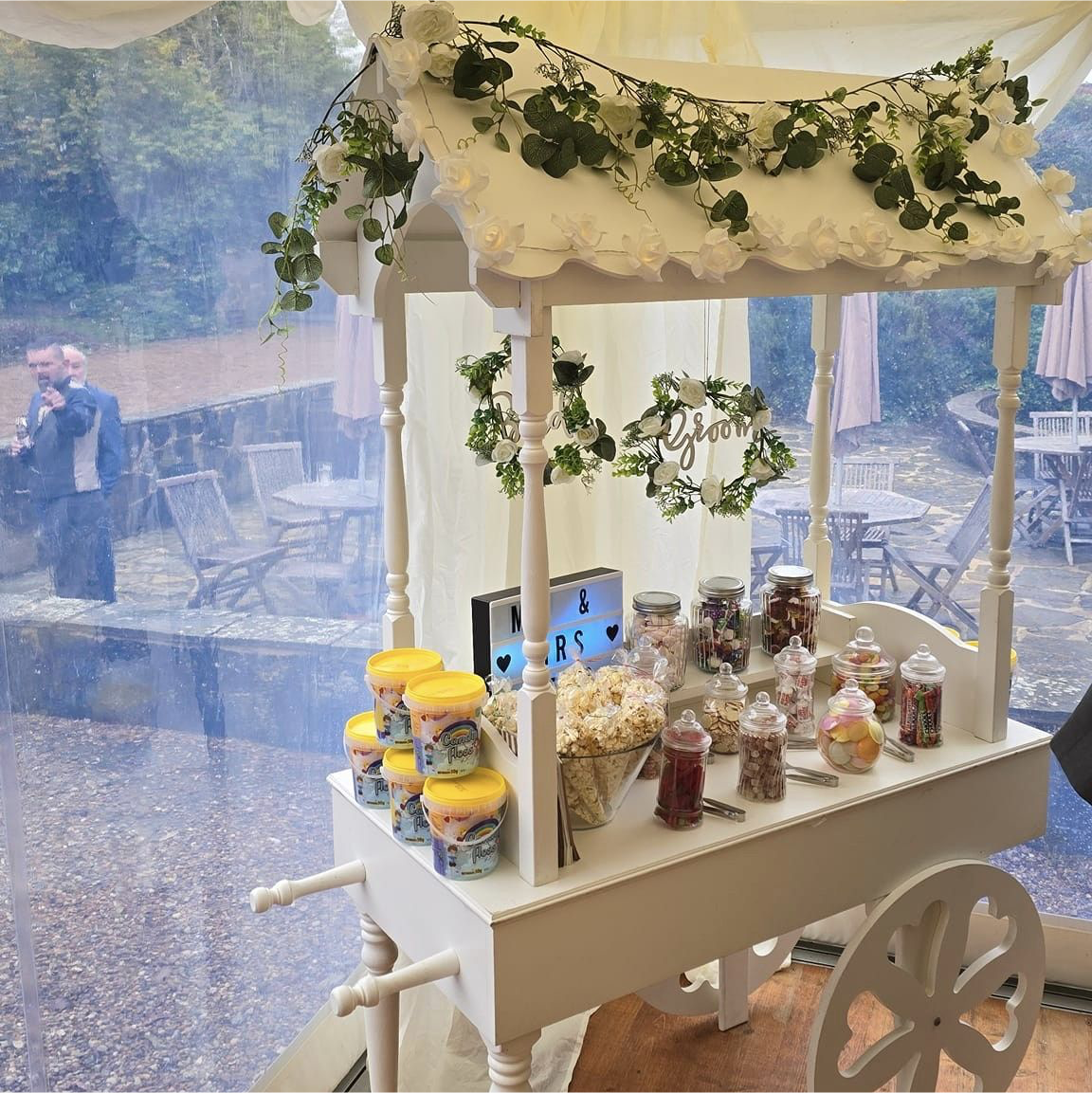 sweet cart to hire, kent