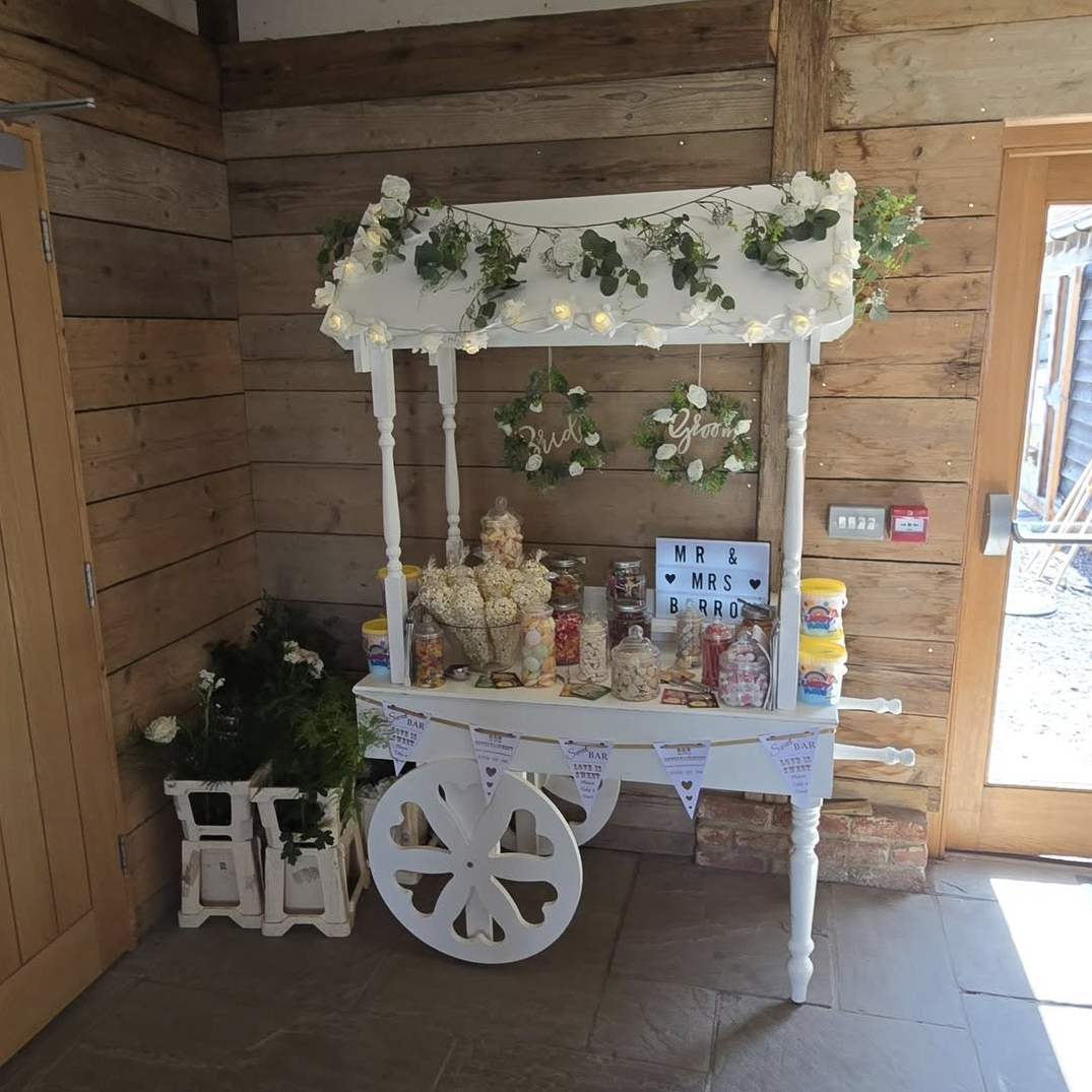 sweet cart to hire, essex