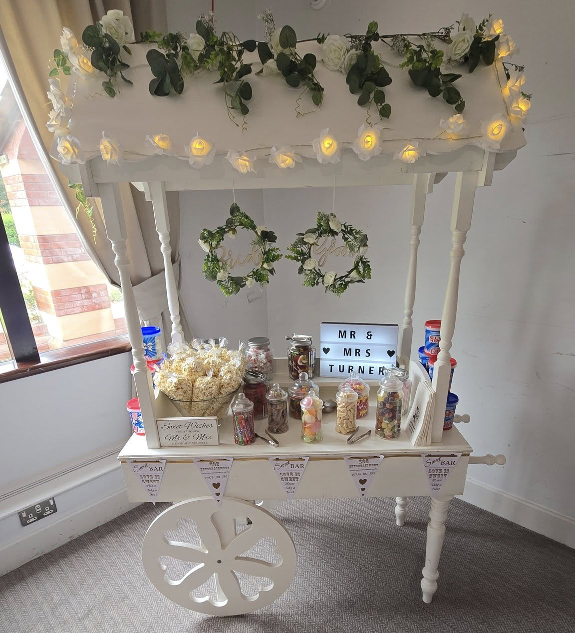 sweet cart to hire, rochester