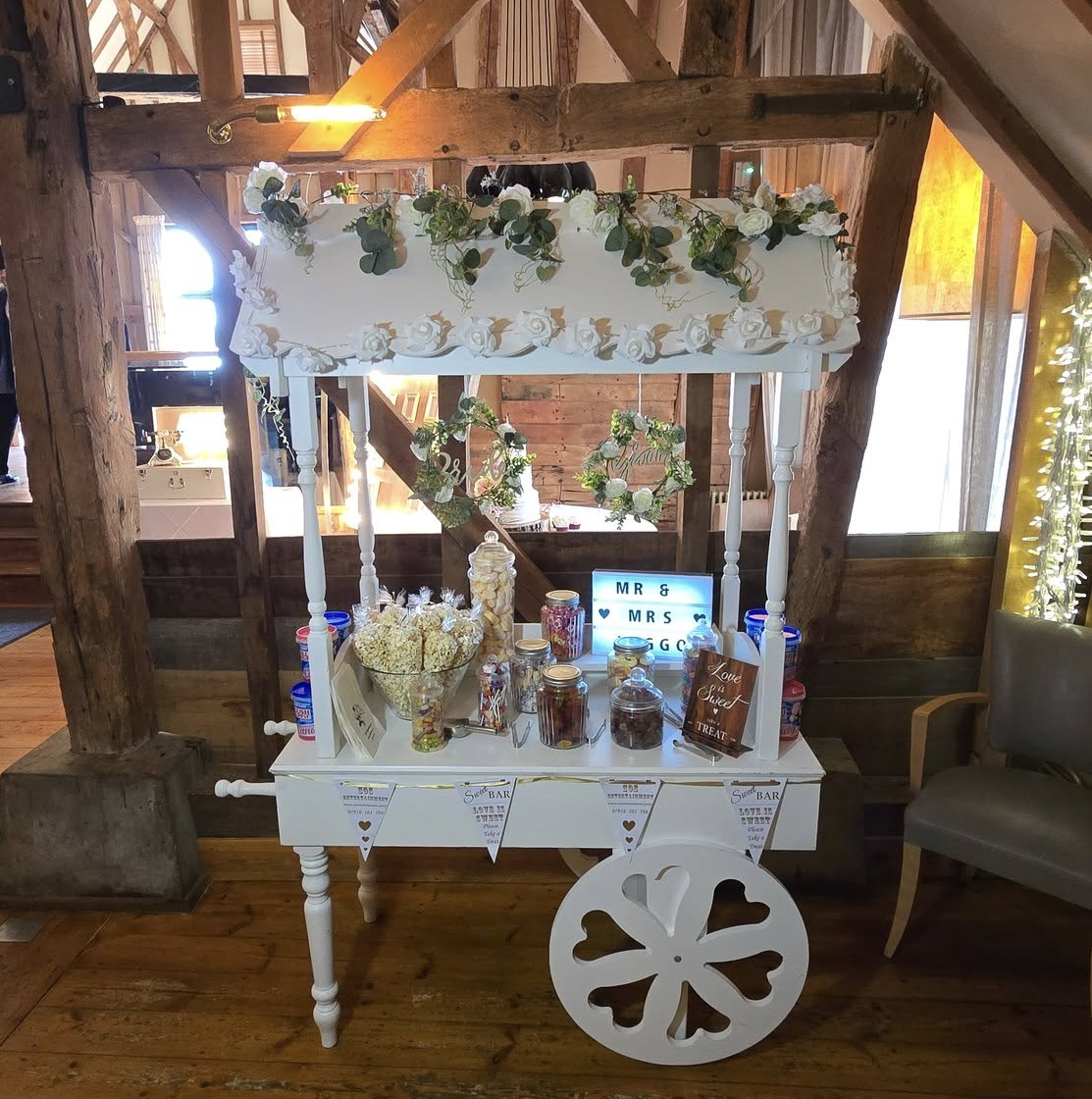 sweet cart to hire, folkestone