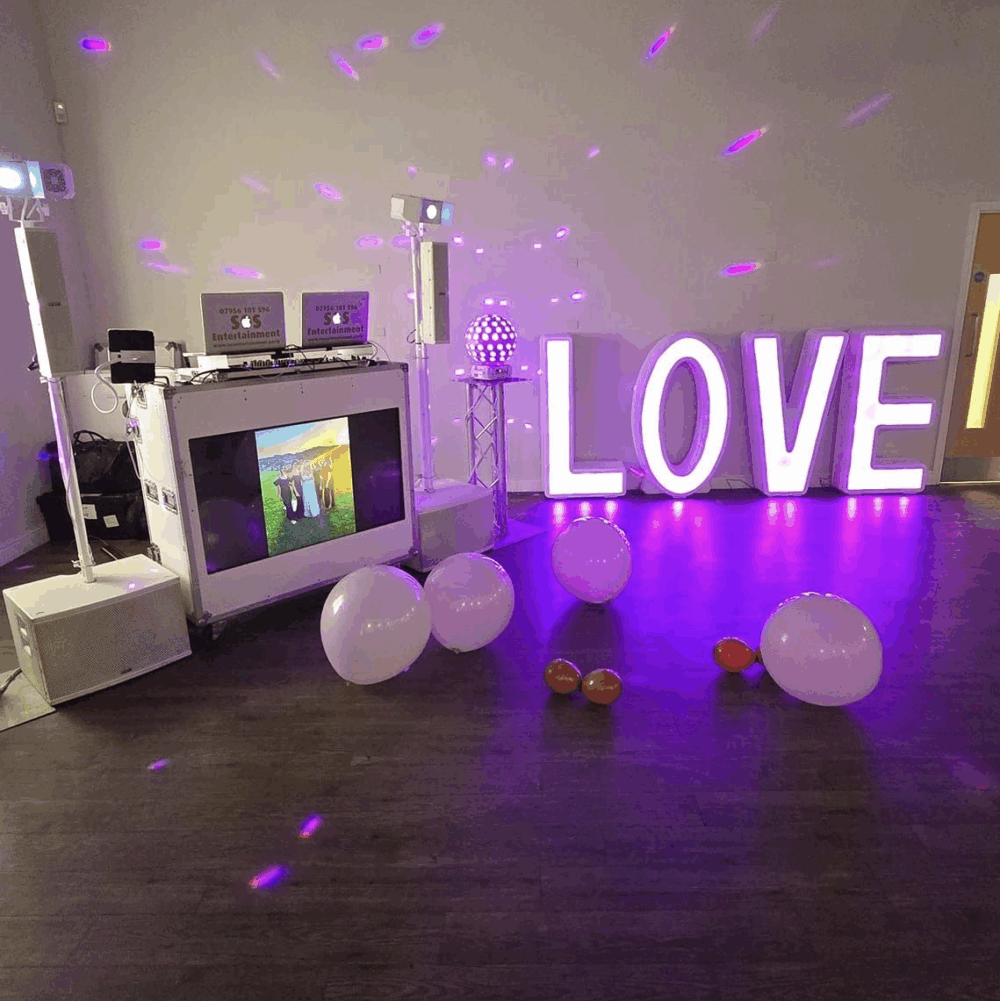 love lights to hire, wedding