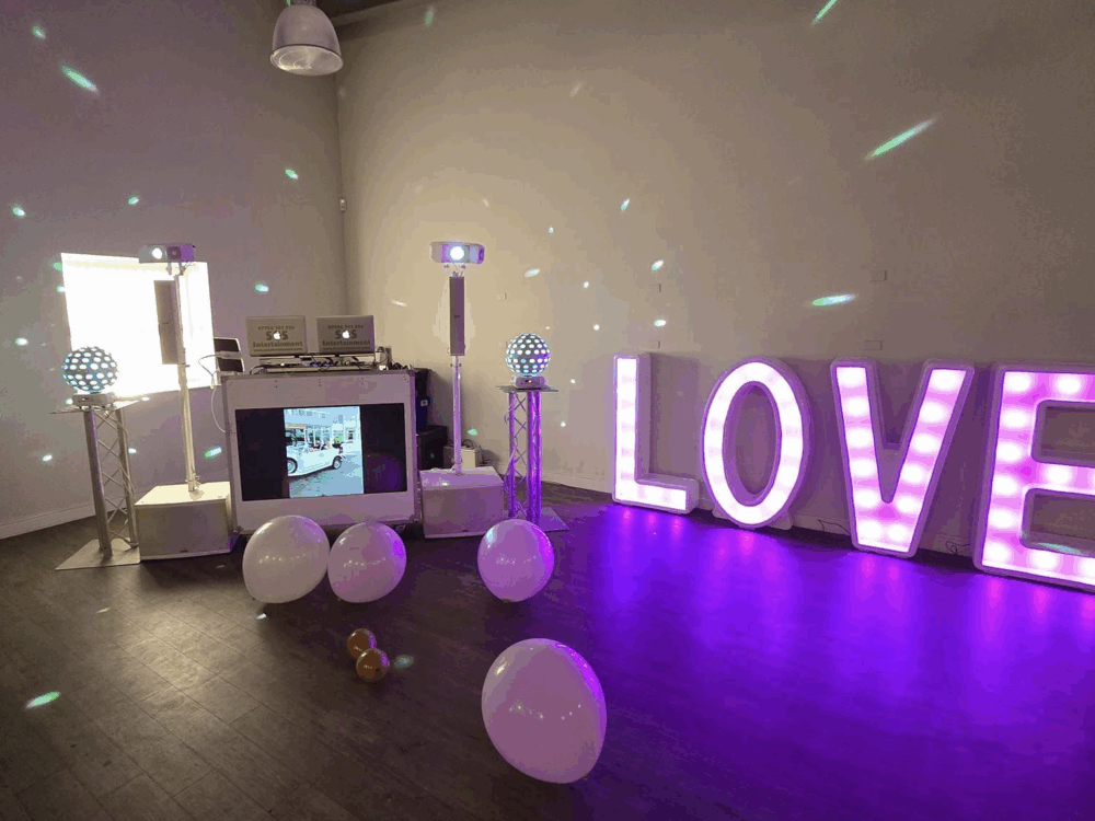 love lights to hire, engagement