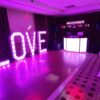 love letters for hire Essex, LED light accessories, SOS Entertainment
