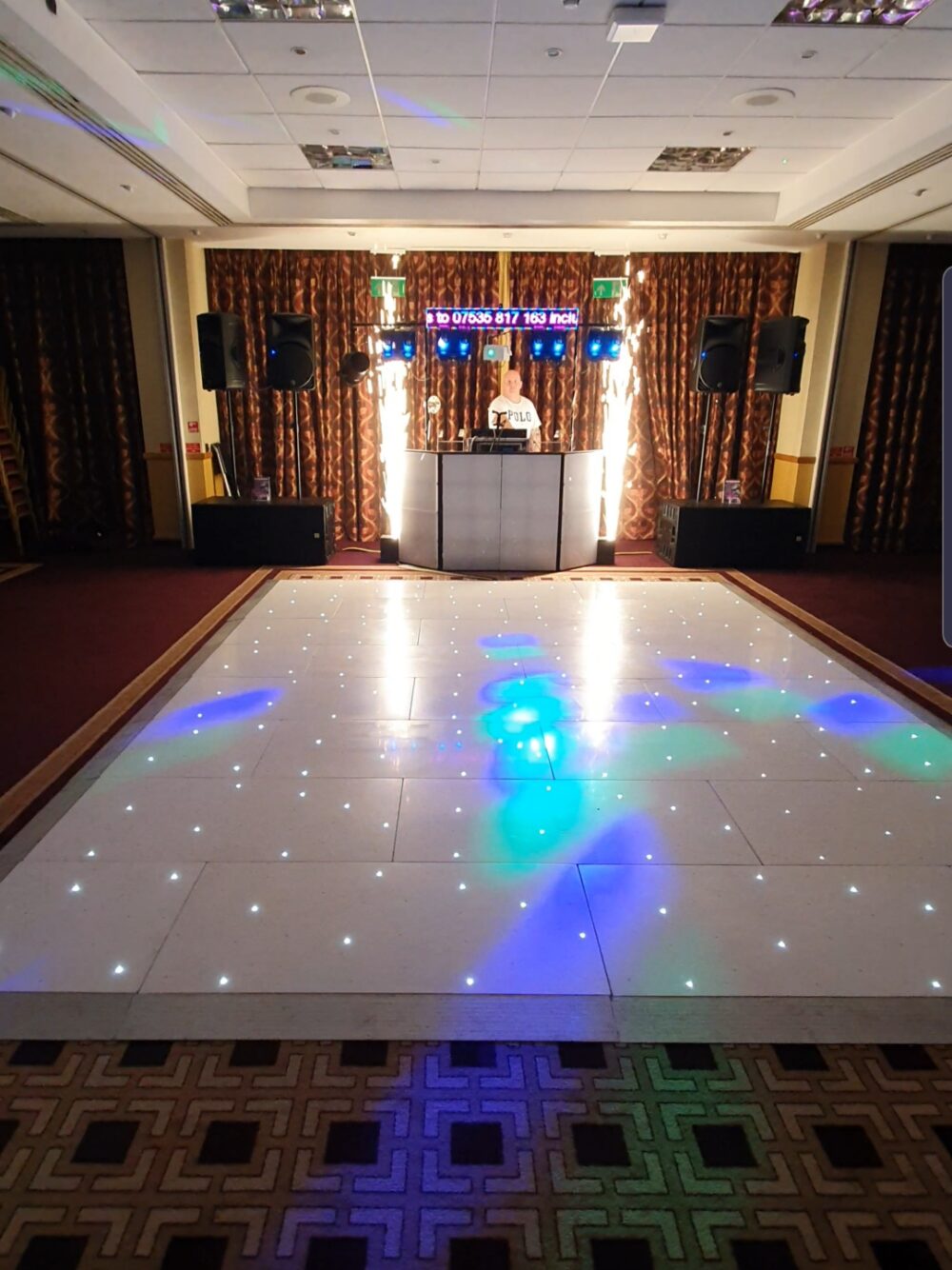 mobile disco, LED dance floor