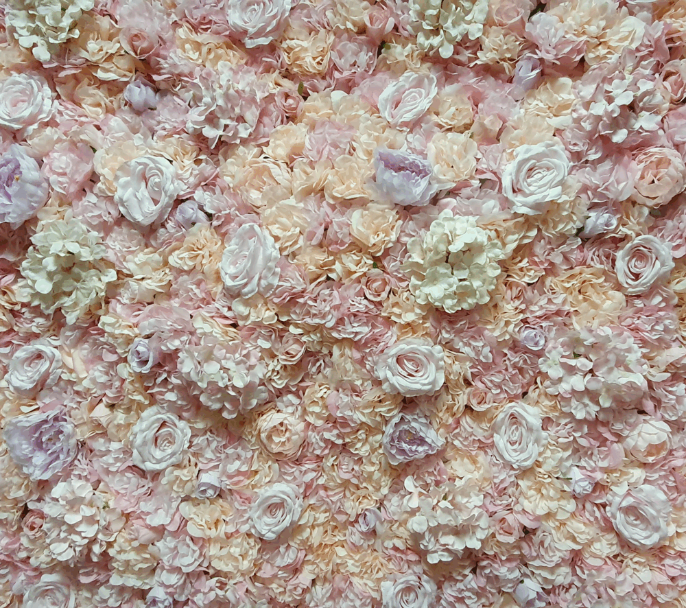 flower wall for hire, sussex