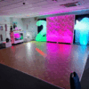 flower wall for hire, party hire