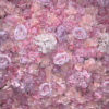silk flower wall for hire