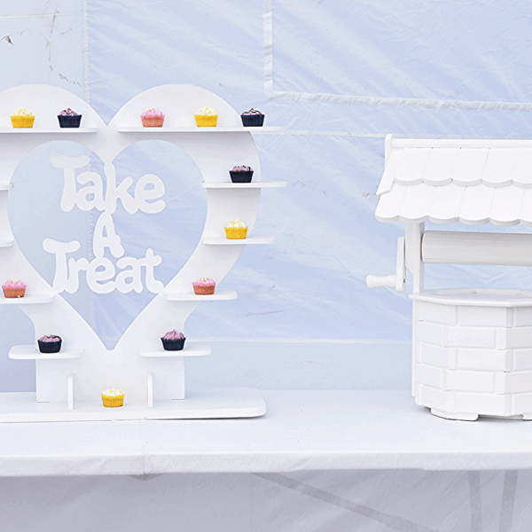 cupcake stand wedding hire