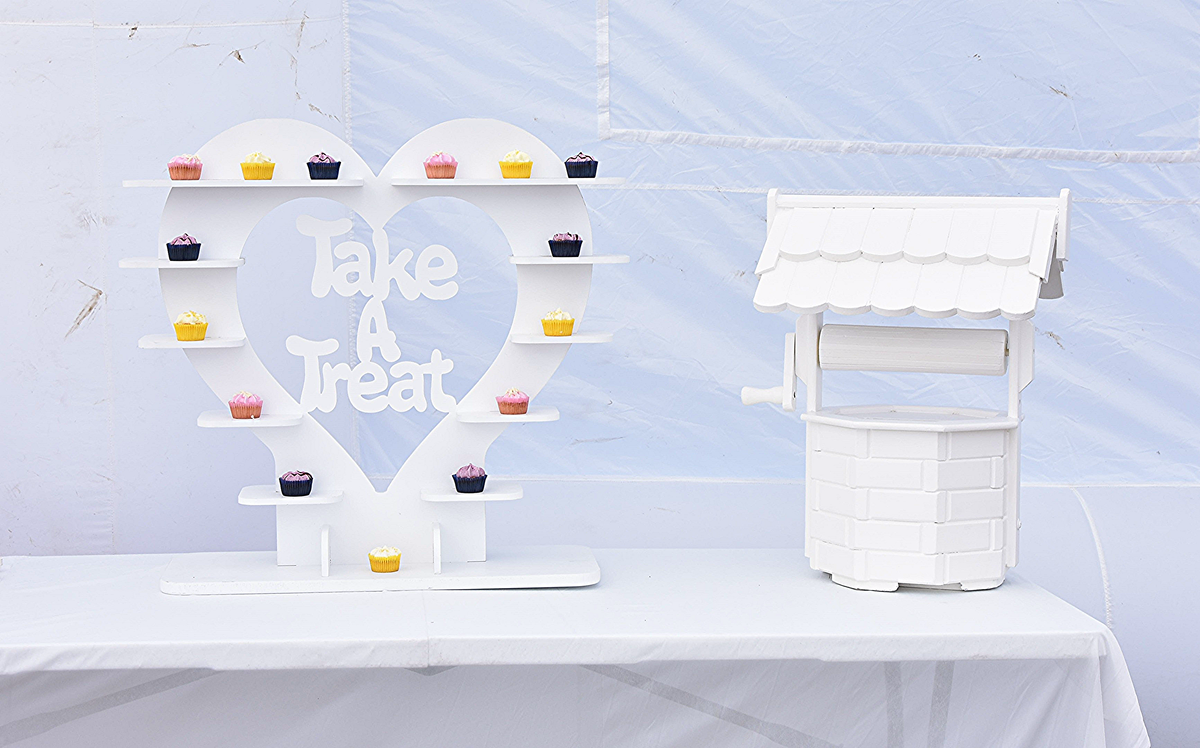 cupcake stand wedding hire