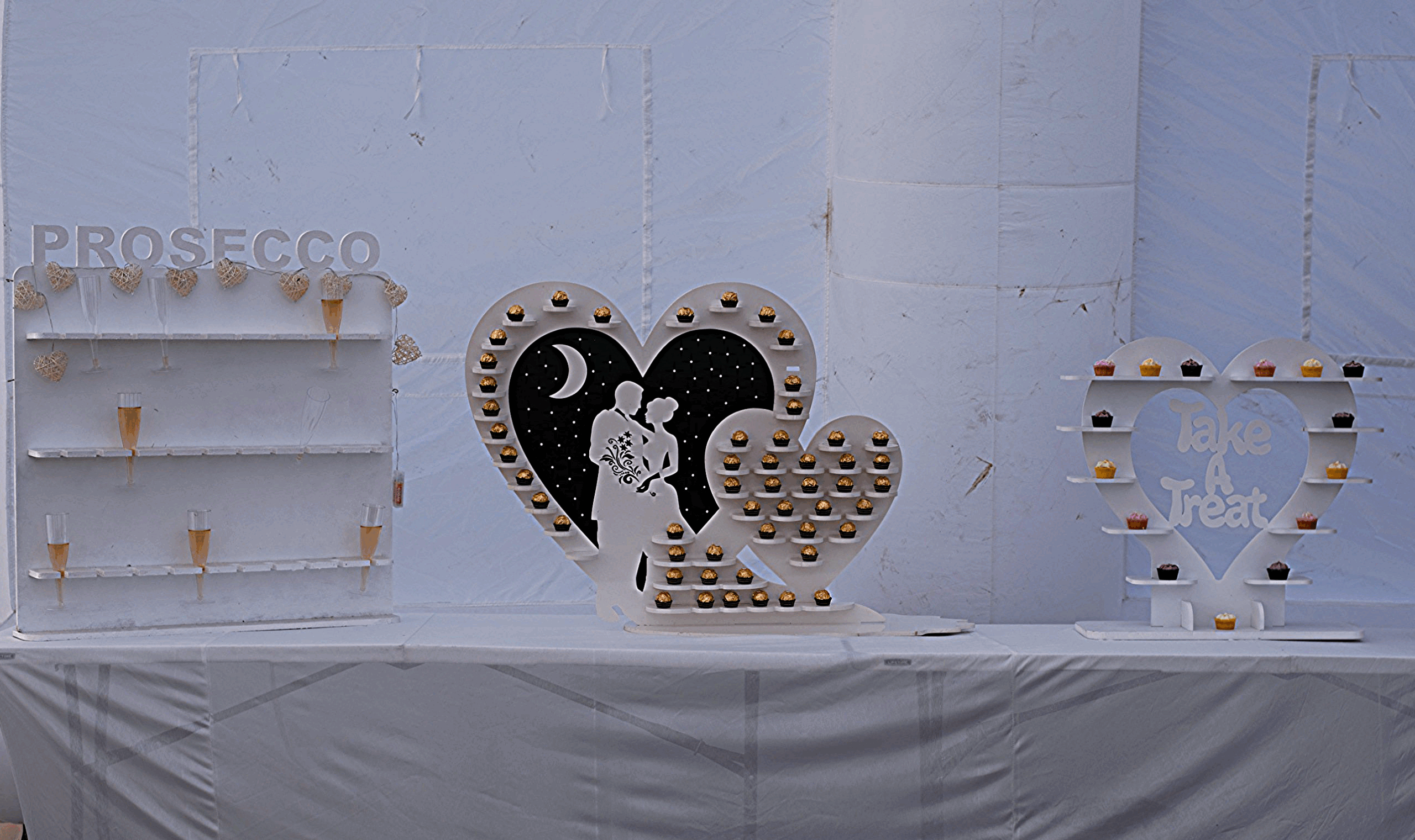 cupcake stand wedding hire essex