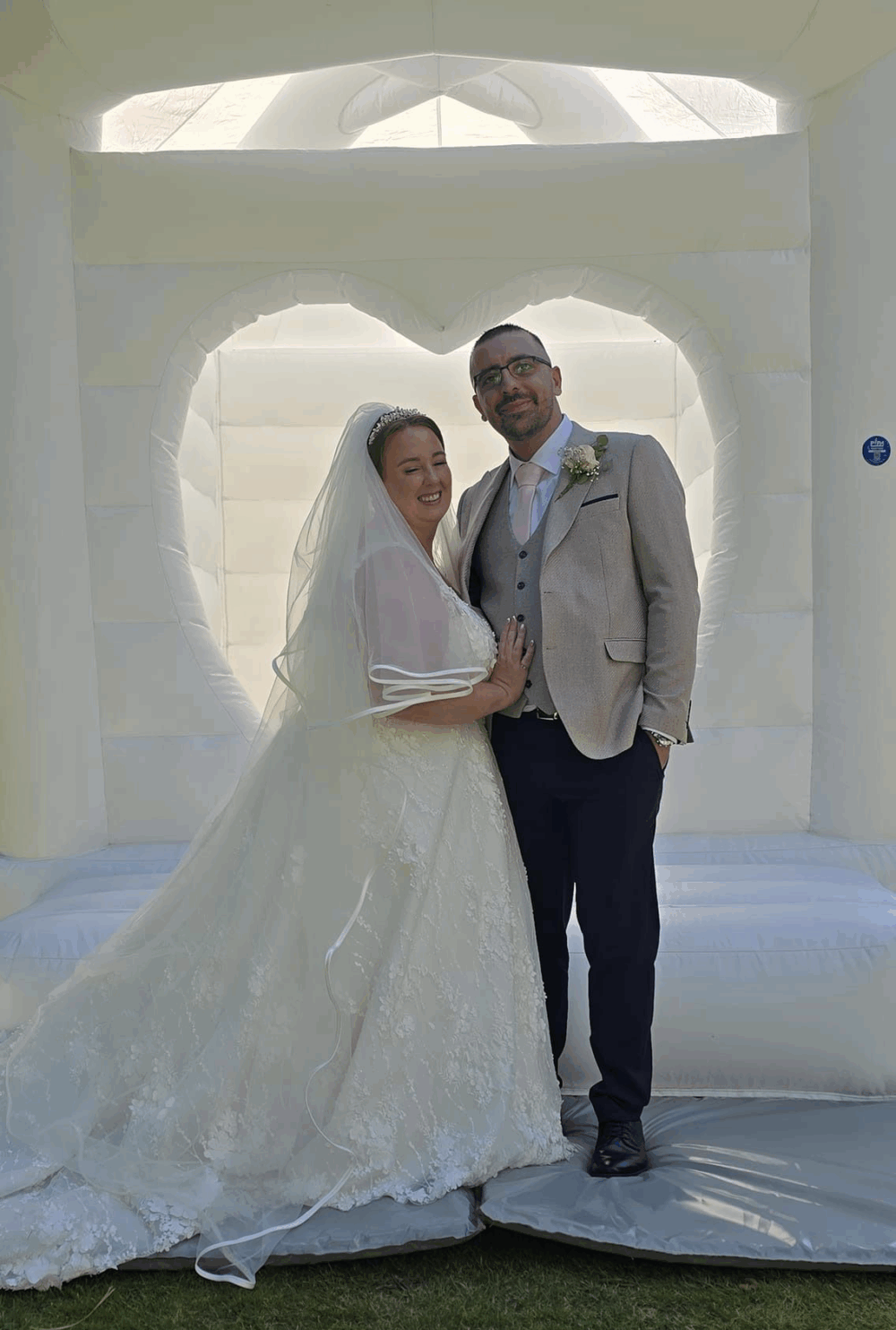 wedding bouncy castle hire, brighton
