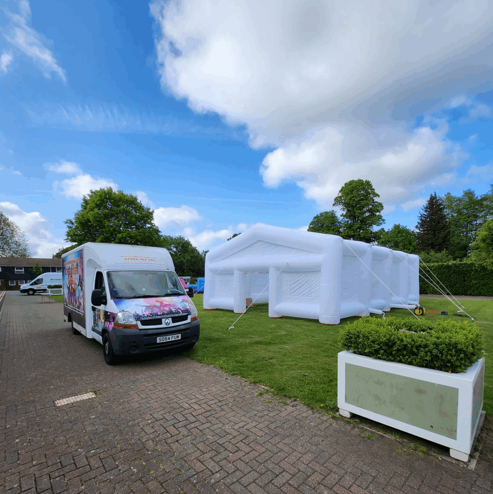 inflatable marquee hire, sussex