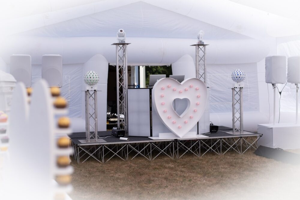 wedding party, inflatable wedding marquee