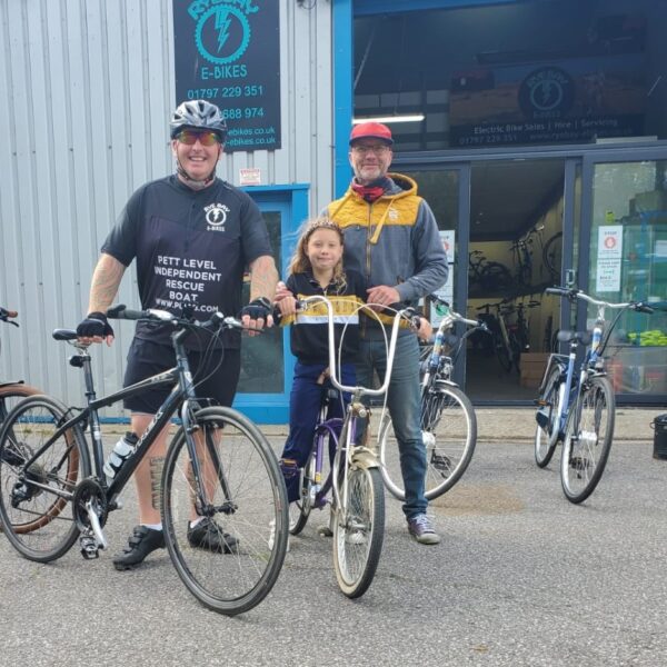charity support, Rye Bay E-Bikes