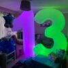 inflatable numbers hire