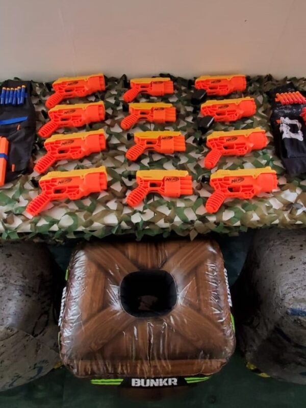 nerf gun parties, nerf challenge, nerf parties kent