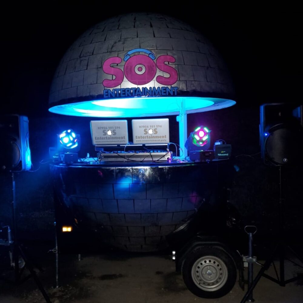 DJ + mobile disco for hire, london