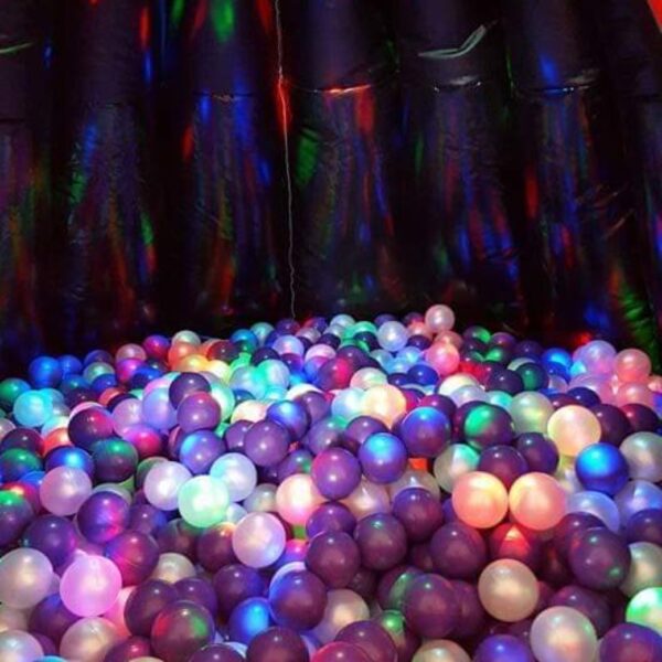 inflatable ball pit play tent activity with lights and balls
