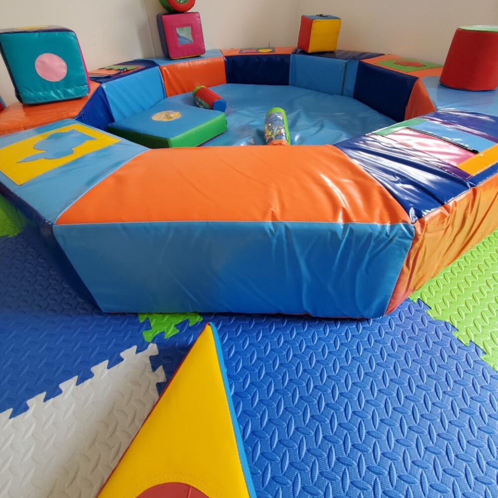 colourful soft play to engage, educate and entertain young children