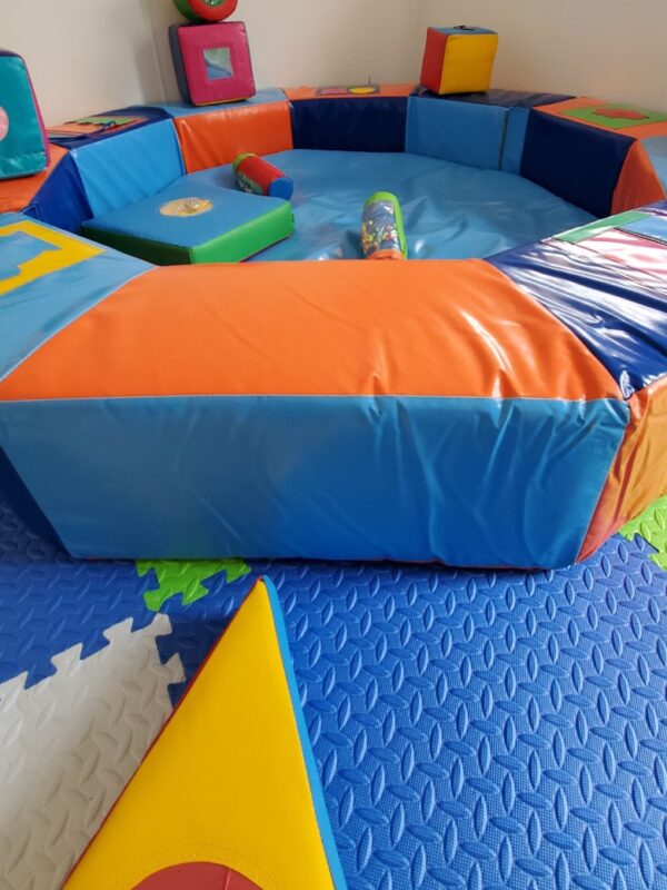 colourful soft play to engage, educate and entertain young children