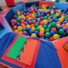 colourful sensory soft play ball pit