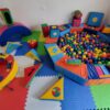 sensory soft play ball pit and shapes