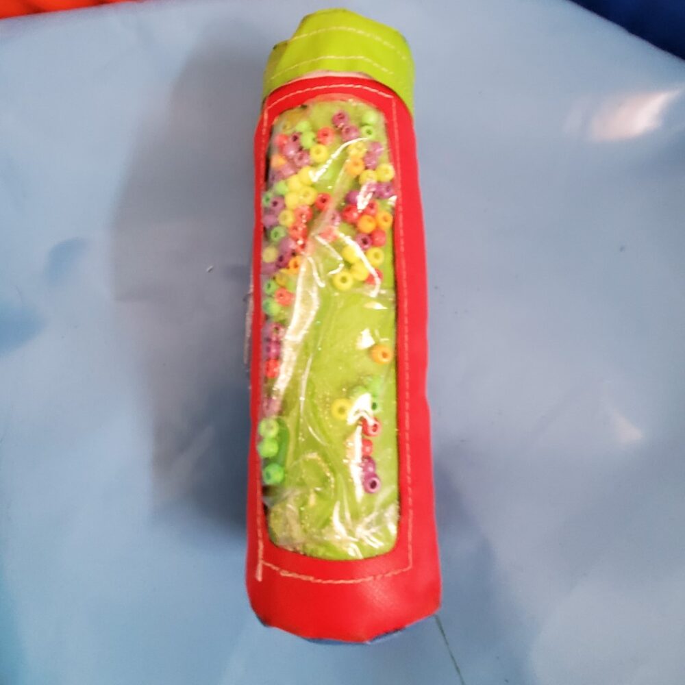 colourful sensory rattle for play