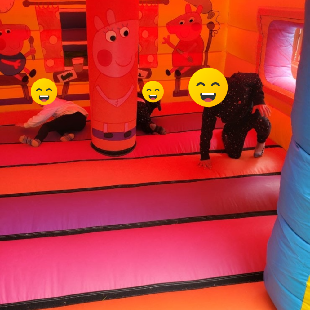 peppa pig theme bouncy house hire