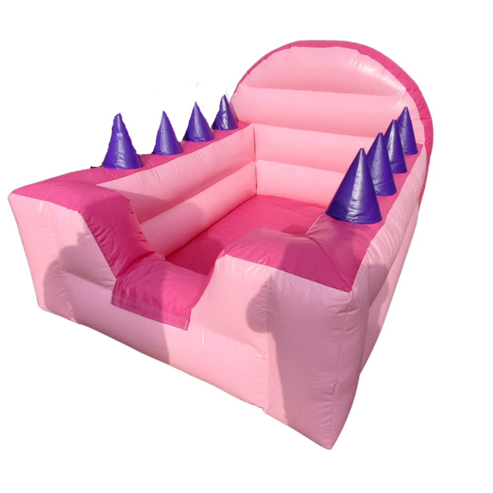 pink ball pit air blower for hire in Kent, play dates, parties