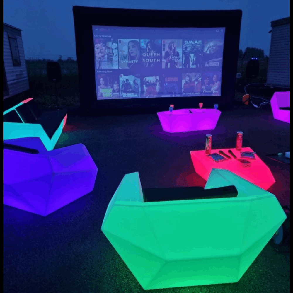 led furniture hire, sussex