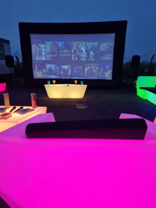 led furniture for rent, sussex & kent