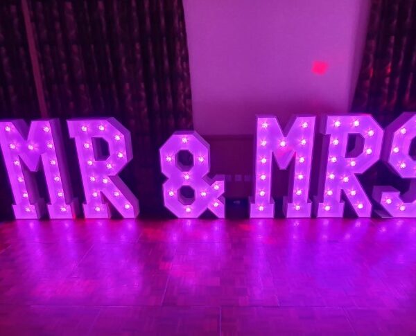 mr and mrs lights, hire for weddings, kent
