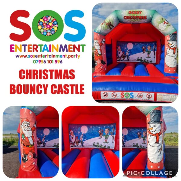 christmas bouncy castle