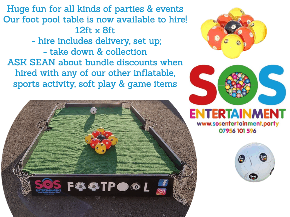 footpool game for hire