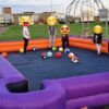 inflatable snooker football game to hire, SOS Entertainment