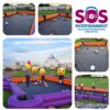 inflatable snooker football game to hire in Kent