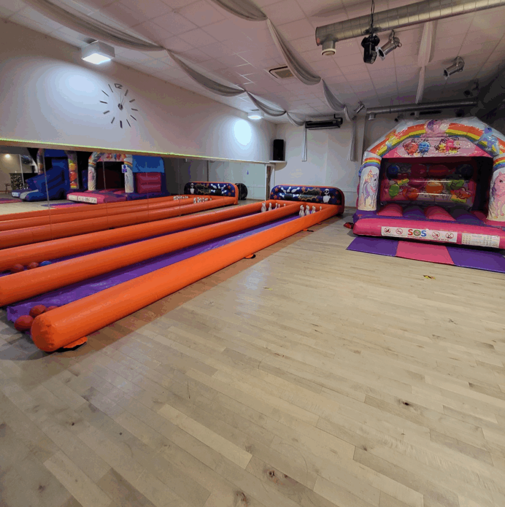 inflatable bowling alley hire, sussex