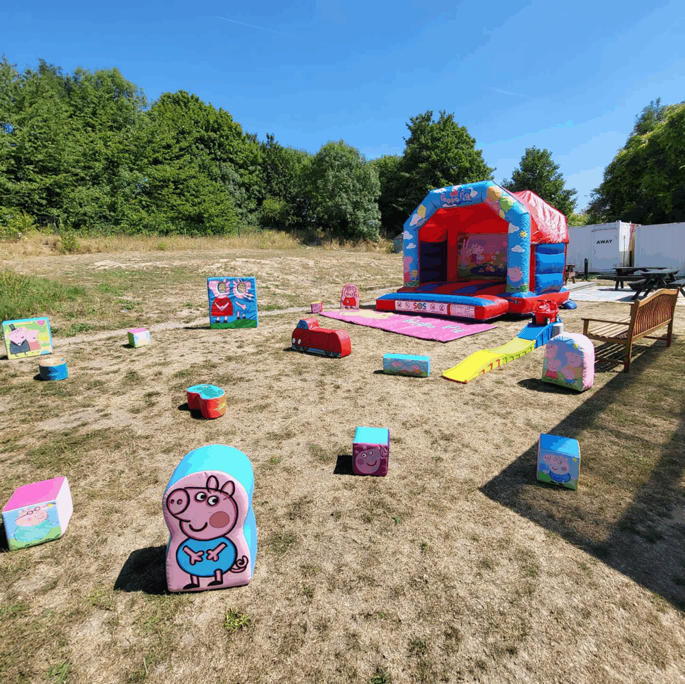 kids party hire, peppa pig soft play, kent