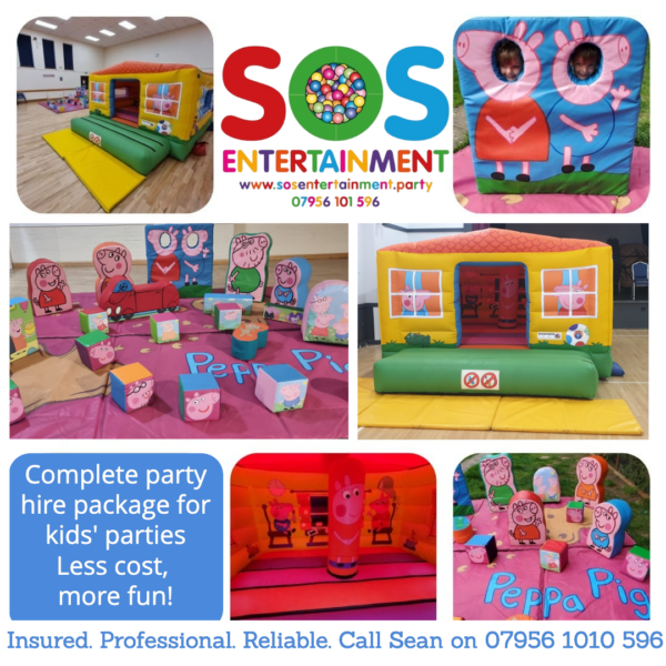 kids party hire, bouncy castle & soft play