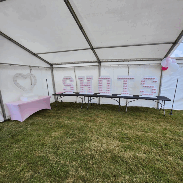 shot wall hire, sussex
