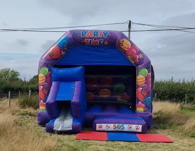 Party Time adult bouncy castle hire, 5* party hire company, Sussex, Kent, Essex, London