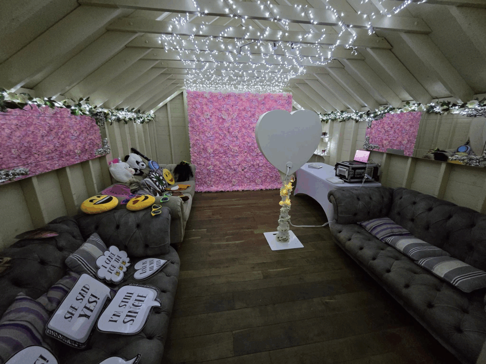 photo booth backdrop, hire in ashford