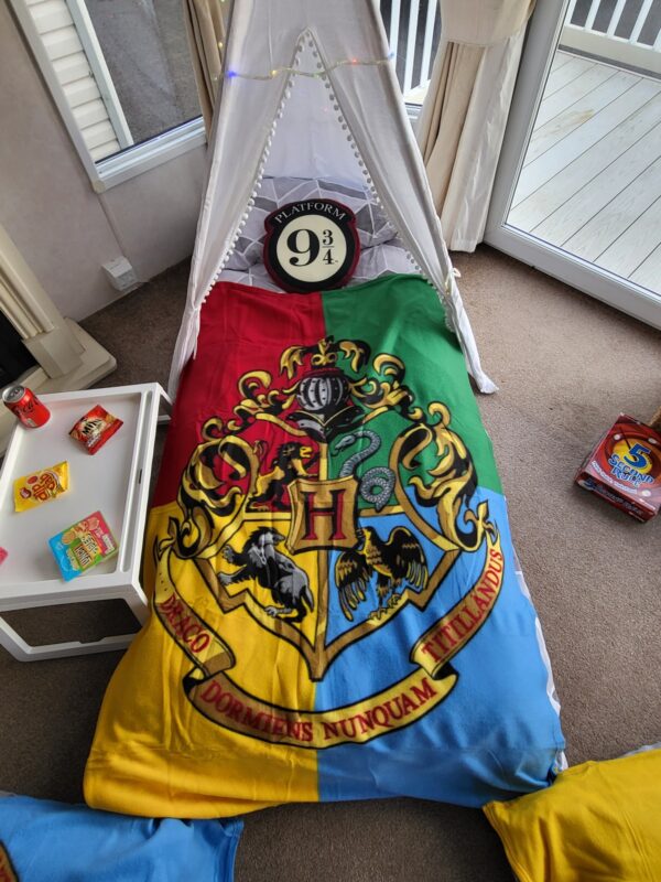 Harry Potter teepee party ideas, teepee parties in Sussex