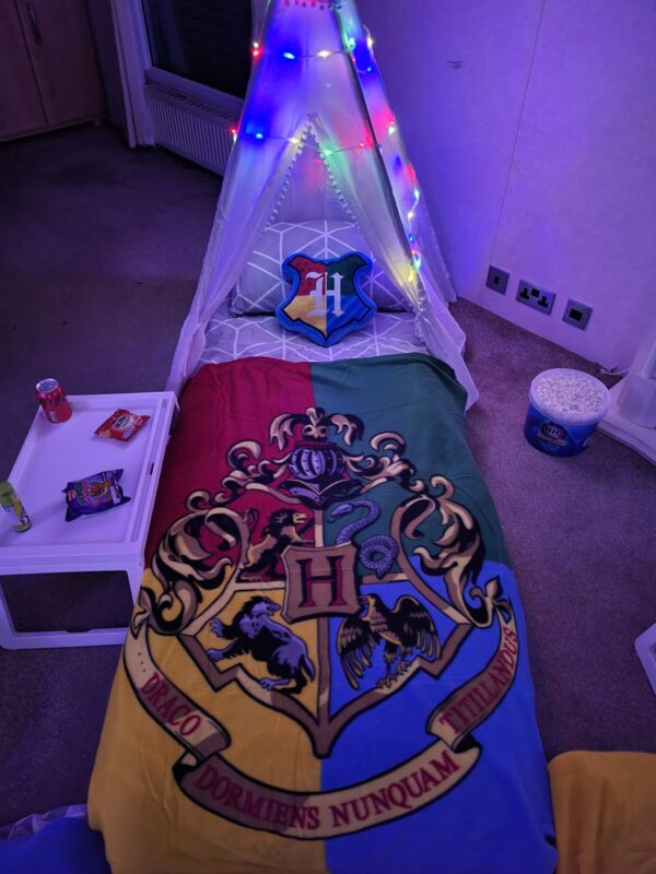 Harry Potter teepee party ideas, teepee parties at home, kids party package