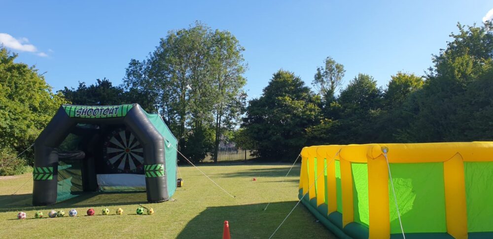 inflatable football darts hire near me, hire in kent