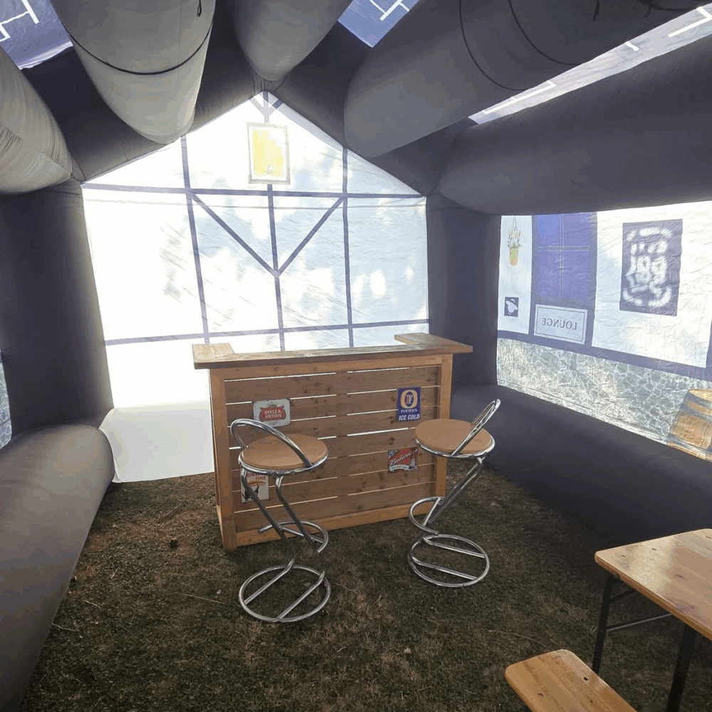 inflatable pub hire, west essex