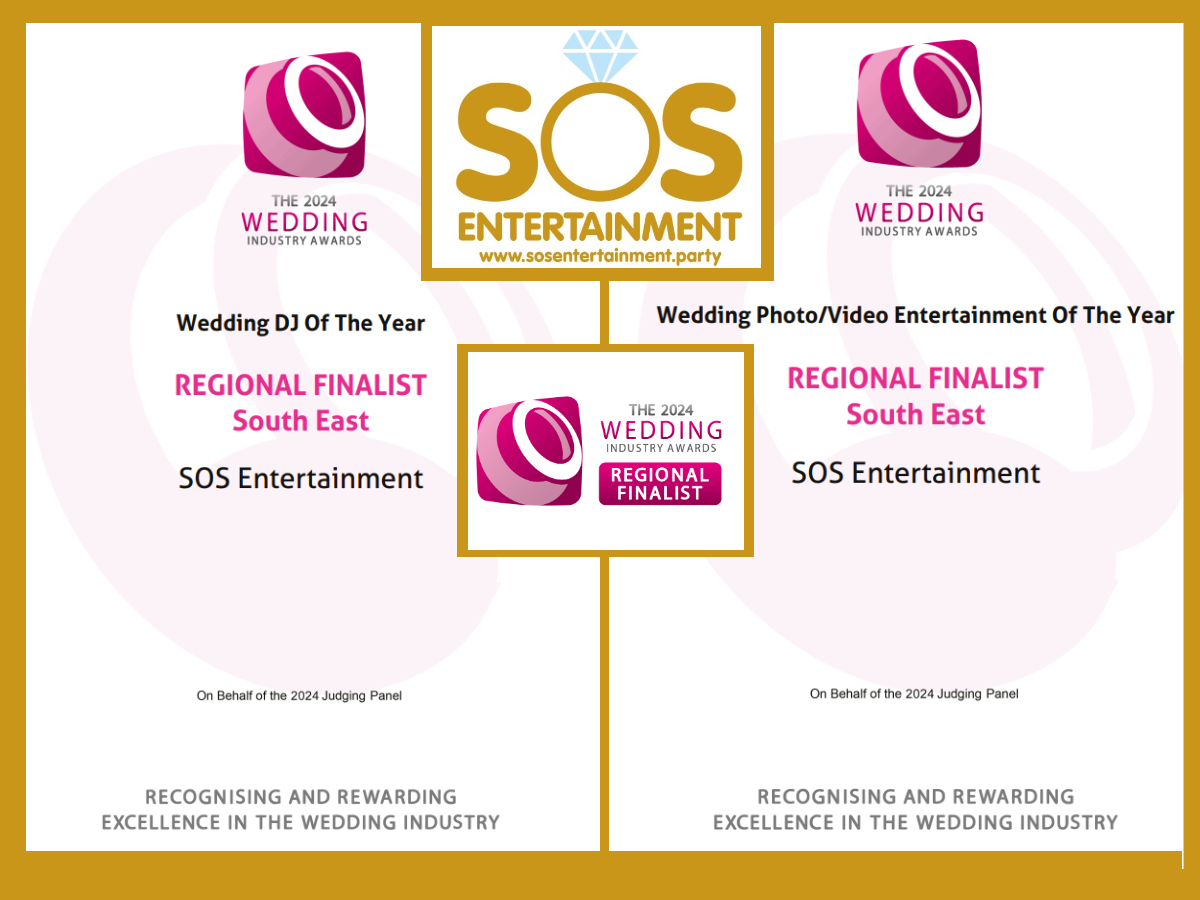 SOS Entertainment specialist in DJ and photobooth wedding entertainment hire