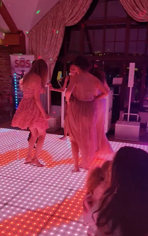dance floor hire from SOS Entertainment