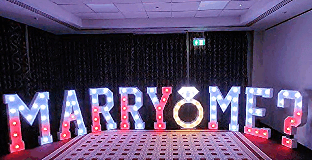 marry me lights hire, west sussex