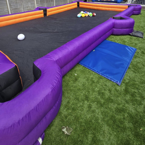 inflatable footpool game hire from SOS Entertainment